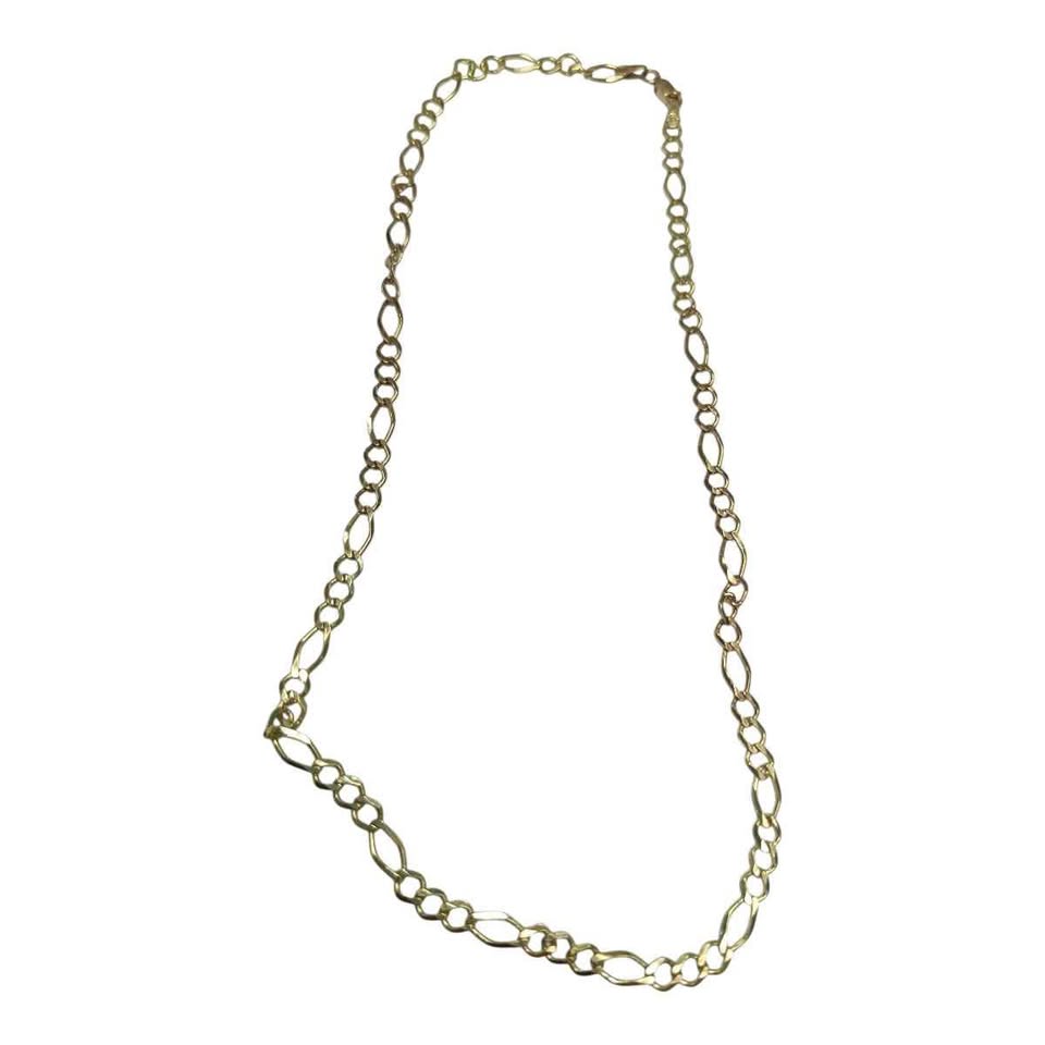 Cadena de oro tejido 3 x 1 10k pesa 10.8gr usada