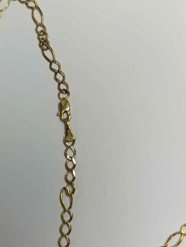 Oro Cadena tejido 3x1 10k peso 6.5gr usada