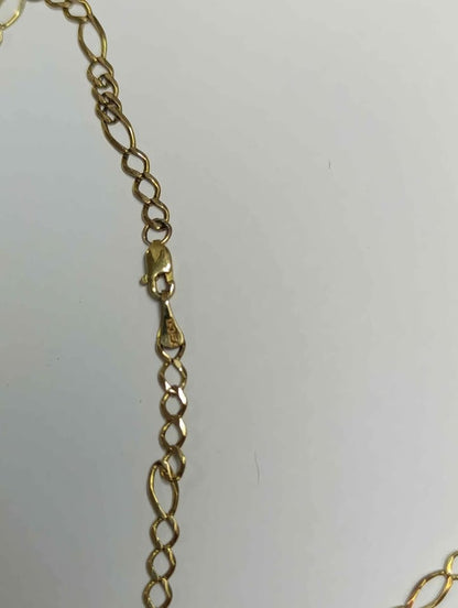 Oro Cadena tejido 3x1 10k peso 6.5gr usada