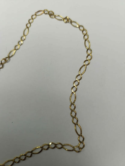 Oro Cadena tejido 3x1 10k peso 6.5gr usada