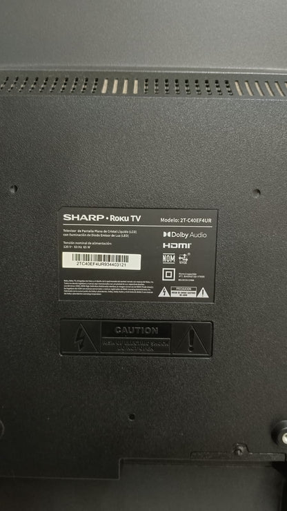 Smart tv 40 pulgadas SHARP, usado