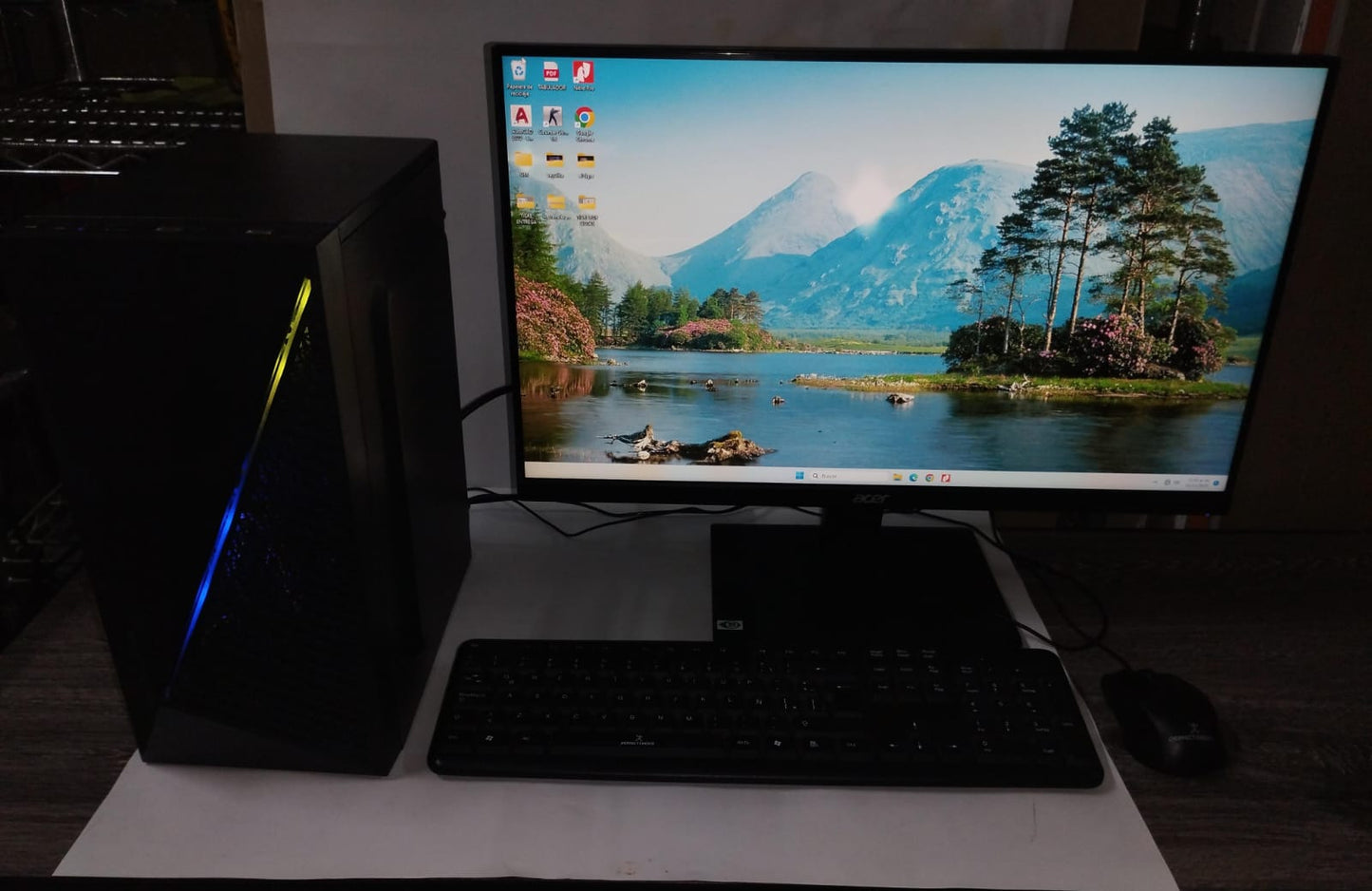 🖥️ PC GAMER – 1TB / 8GB RAM / AMD RYZEN 3 3200G (3.60GHz) ⚡