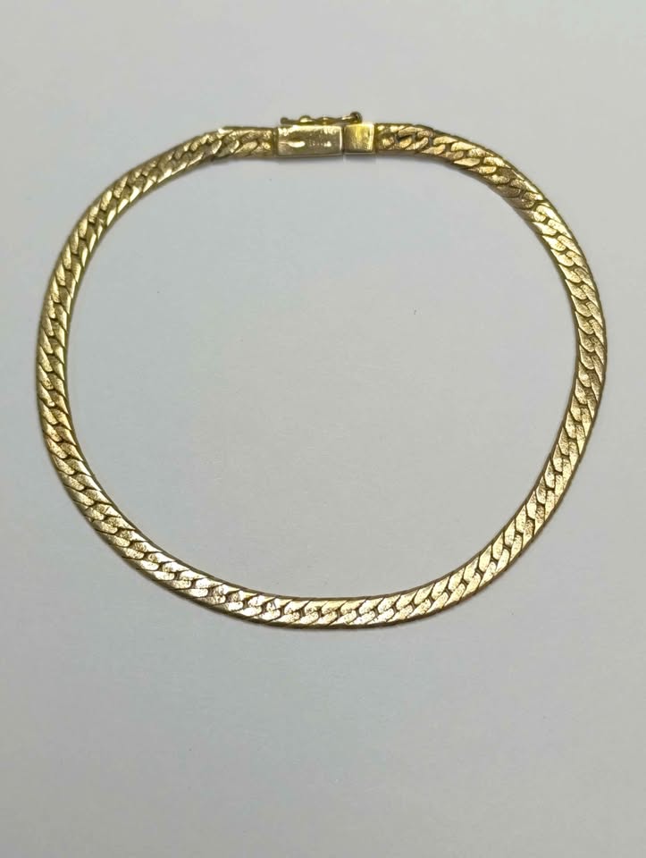 Oro Pulsera 10K Peso 7 gramos