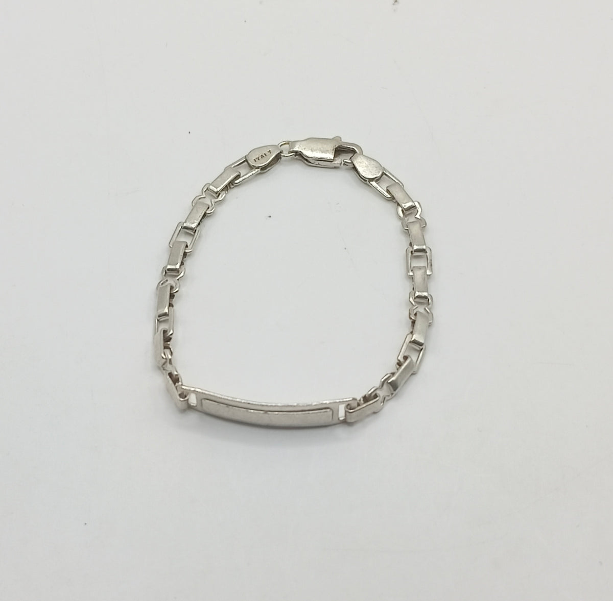 Pulsera infantil PLATA 925 peso 4.1gr, usado