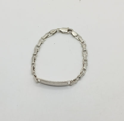 Pulsera infantil PLATA 925 peso 4.1gr, usado