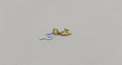 Dije Patin ORO 10k peso 1.1gr, usado