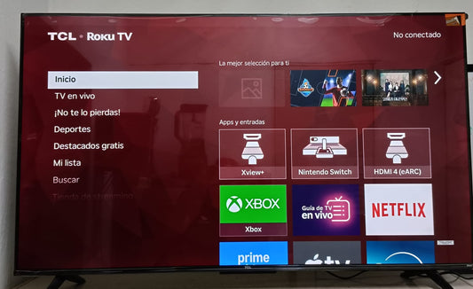 PANTALLA 50" PULGADAS, CON CONTROL