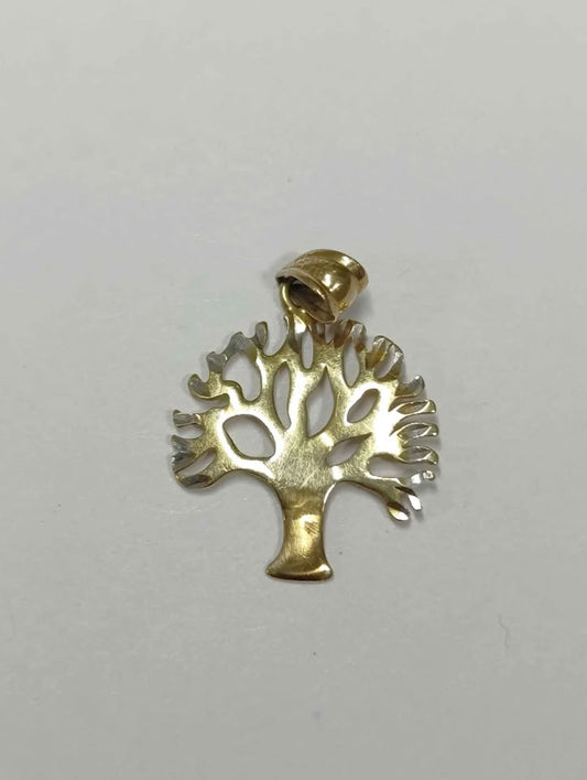 🌳✨ DIJE ÁRBOL ORO 10K ✨🌳 – 0.60g – USADO