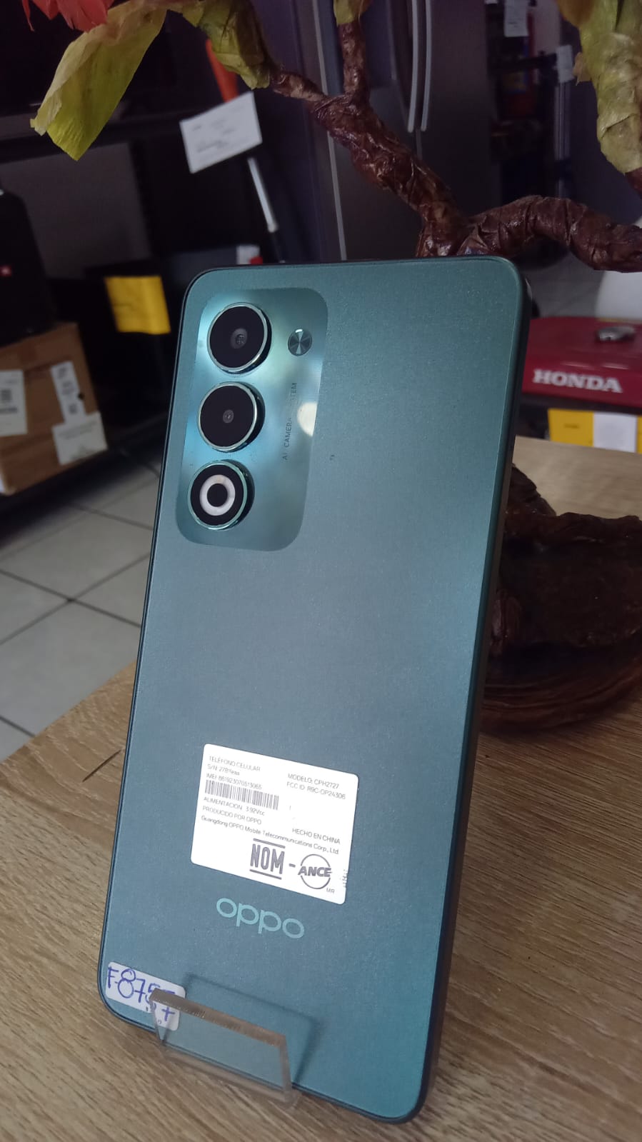 📱 OPPO Reno A5 256 gb 4 ram con detalle