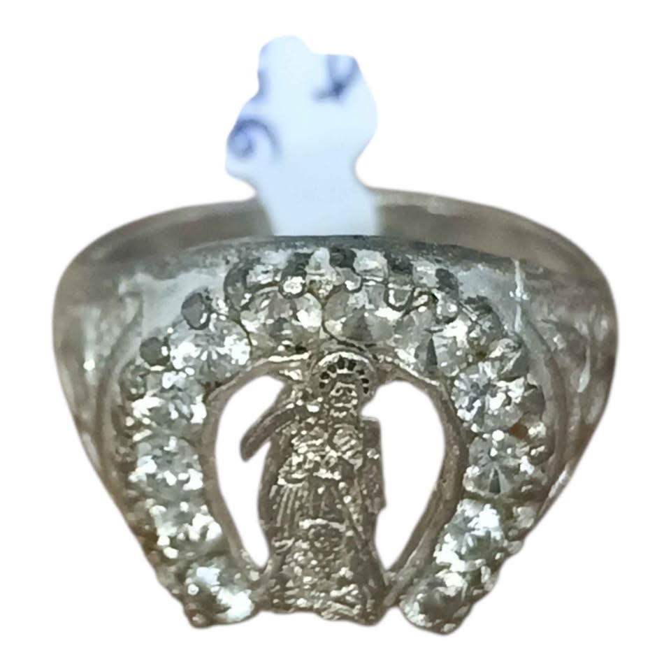 Plata anillo .925 Peso 5.7g Usado