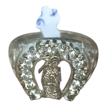 Plata anillo .925 Peso 5.7g Usado