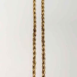 Cadena torsal 14k p 7.1gr