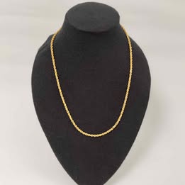 Cadena torsal 14k p 7.1gr