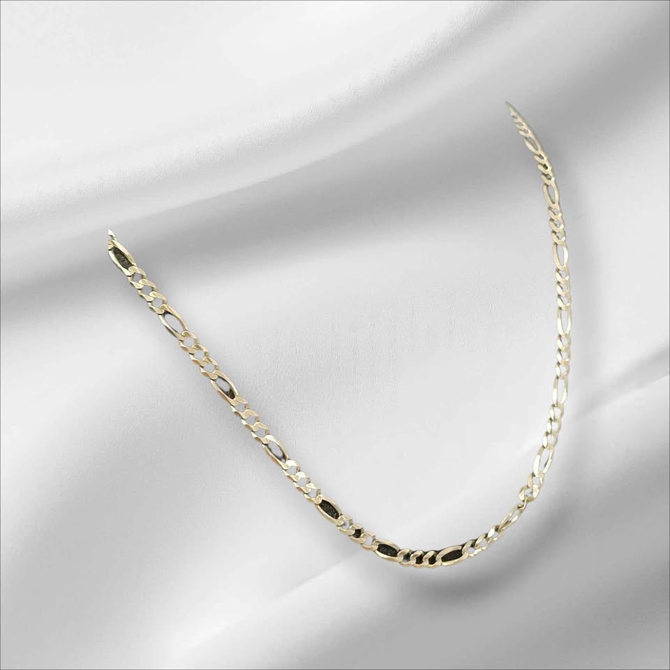 Oro cadena tejido 3x1 10k 13gr Usada