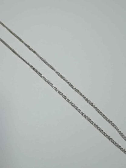 PLATA CADENA SIN DIJE PALOMA Y CORAZON 6.4 GR