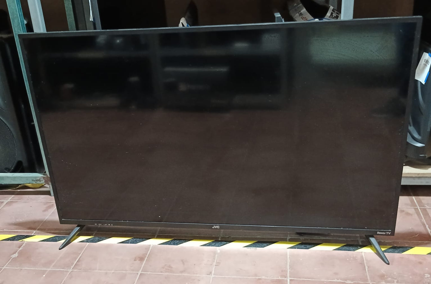 smart tv 55 pulgadas JVC con control, usado