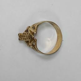 Anillo de rana 10k p3.6gr