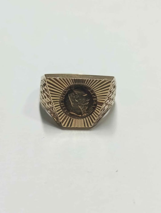 Oro Anillo 14K Peso 8.4 Gramos USADO