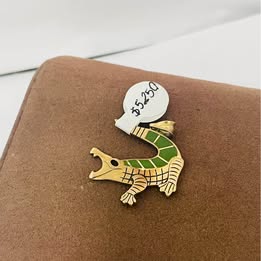 Dije de Oro LaCoste 10k/2.2gr