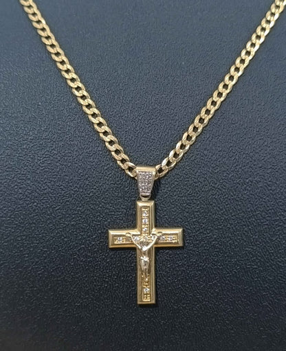 Oro Cadena y Dije 10K Peso 18.80 Gramos USADO