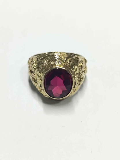 Oro Anillo 14K Peso 5.4 Gramos USADO
