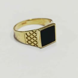 Oro Anillo 10K Peso 4.3 Gramos