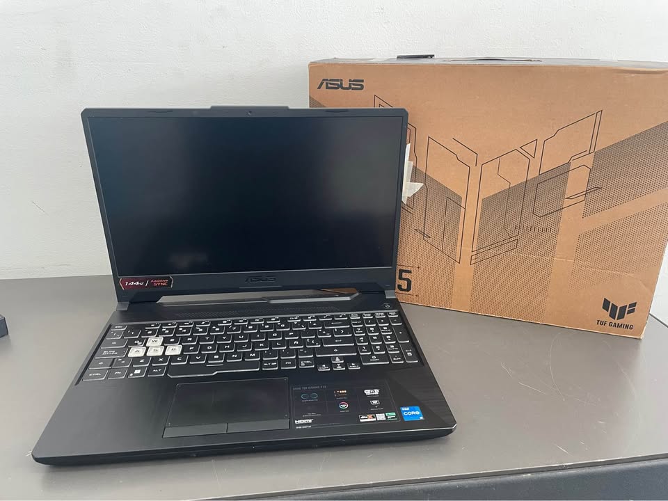 Laptop Gamer Asus TUF F15 – RTX 2050 / i5 11ª Gen / 512GB SSD / 8GB RAM-Usado