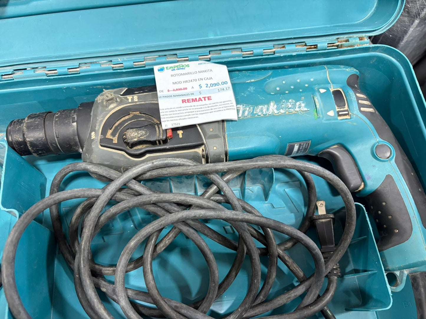 ROTOMARTILLO MAKITA MOD HR2470