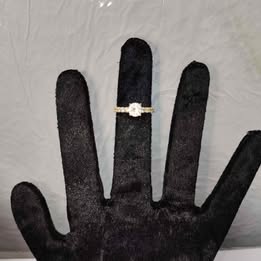 Anillo tipo compromiso 10k p 2gr