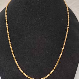 Cadena torsal 14k p12.tgr