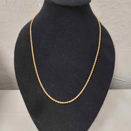 Cadena torsal 14k p12.tgr