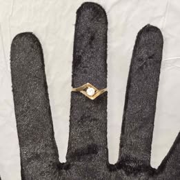 Anillo compromiso 8k p 1.5gr