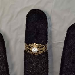 Anillo con sintético 8k p 1.5gr