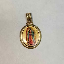 Dije de virgen 14k p1.4gr