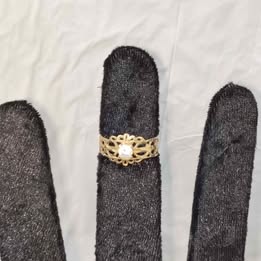 Anillo con sintético 8k p 1.5gr