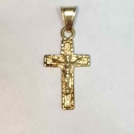 Dije de cruz 10k p1.3gr