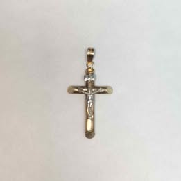 Dije cruz 10k p 1.6gr