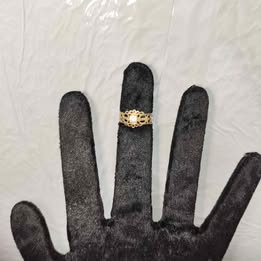 Anillo con sintético 8k p 1.5gr