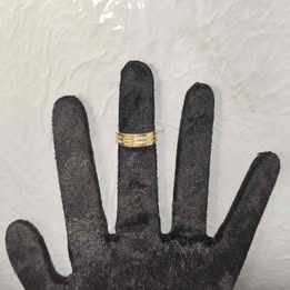 Anillo con sintético 10k p3.6gr