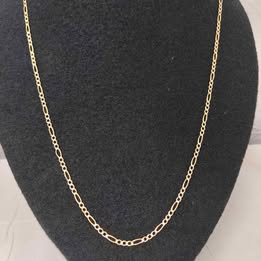 Cadena esmerilada 14k p 4.7gr