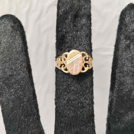 Anillo tipo sello 10k p 1.3