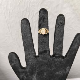 Anillo tipo sello 10k p 1.3
