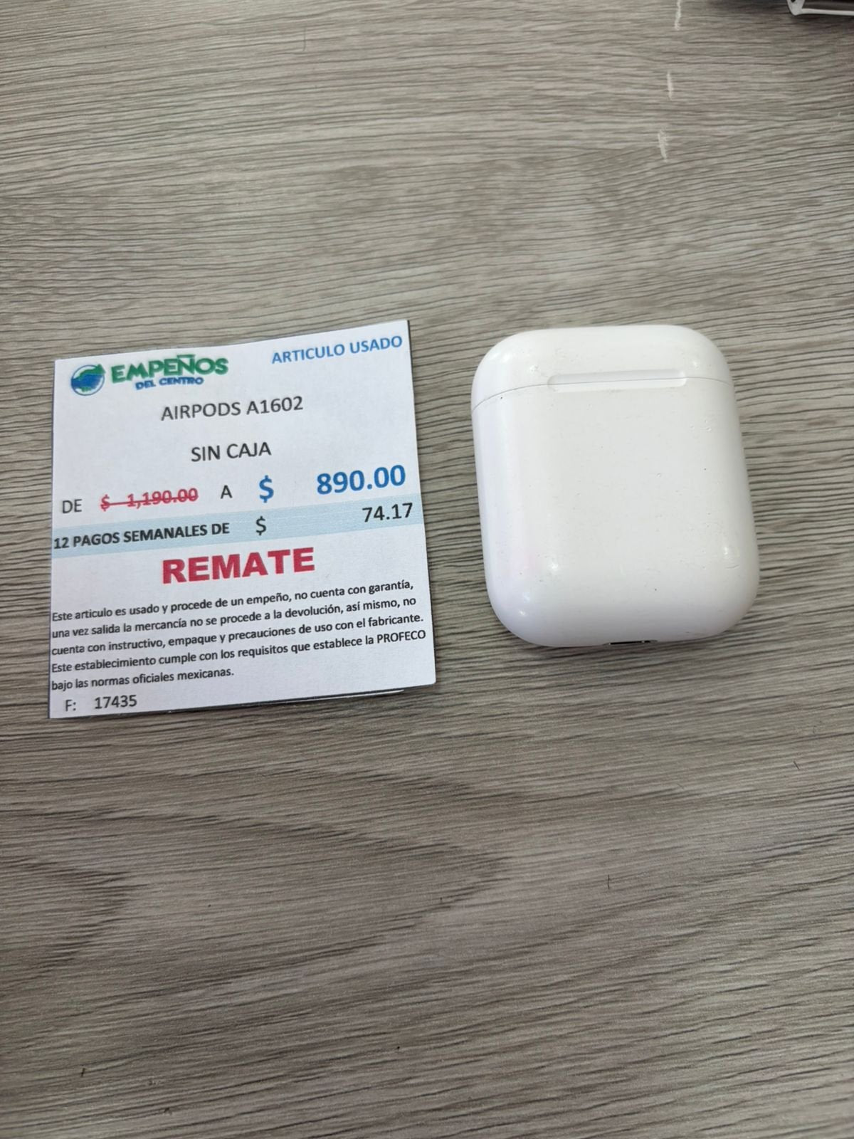 AIRPODS A1602