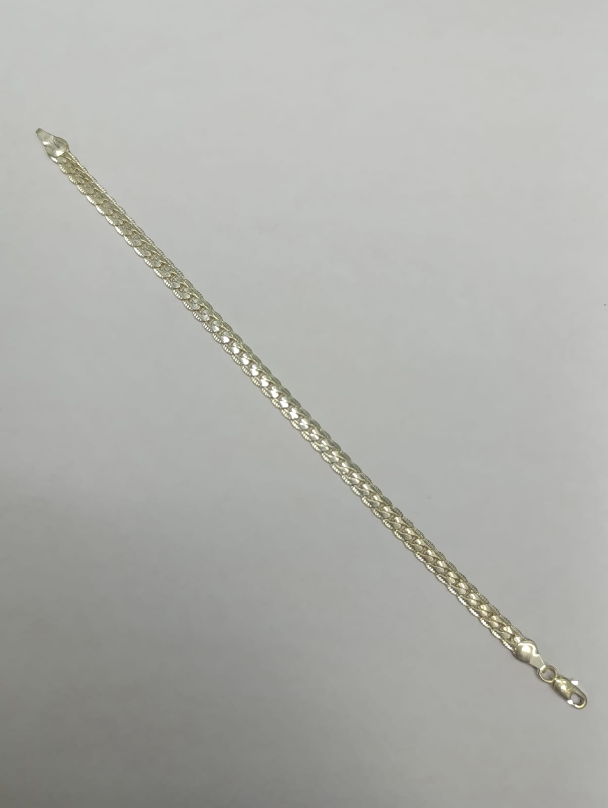 Pulsera de Plata tipo cubana 7.1 Gramos USADA