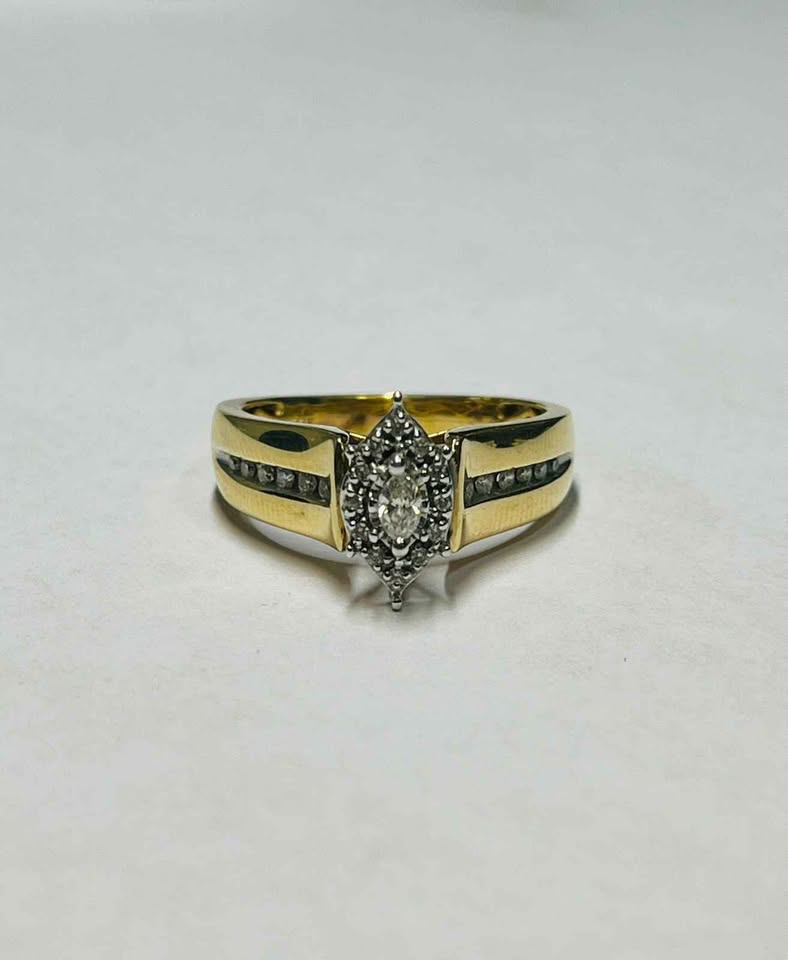 Oro anillo 14k 4.3g