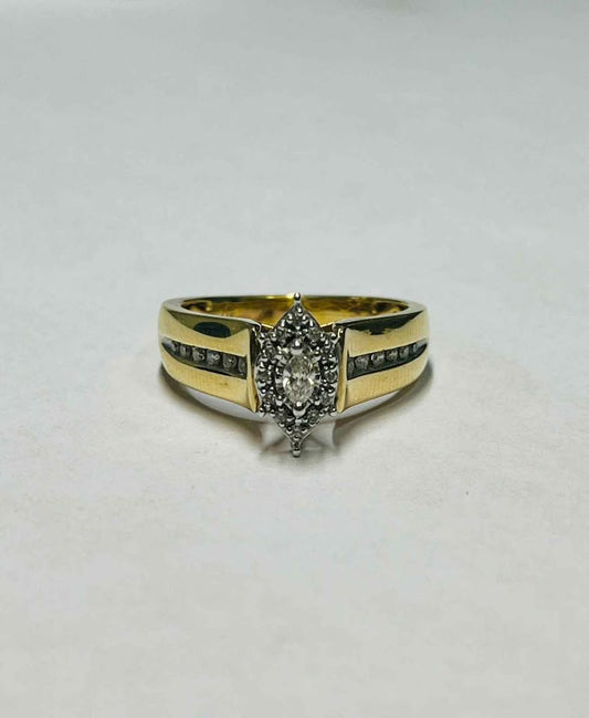 Oro anillo 14k 4.3g