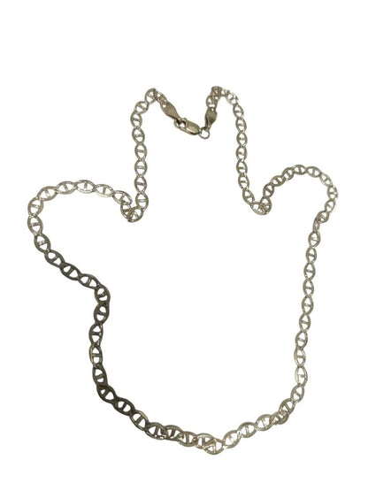 Oro Cadena tejido escalera 10k 5.7g