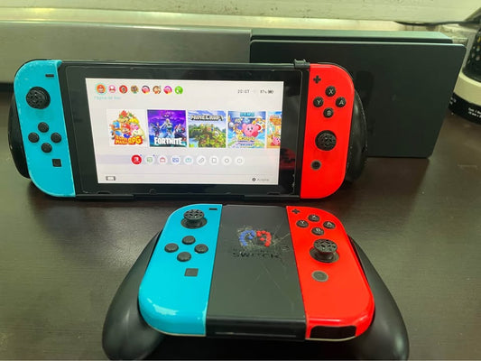 Nintendo Switch Con Detalle-Usado