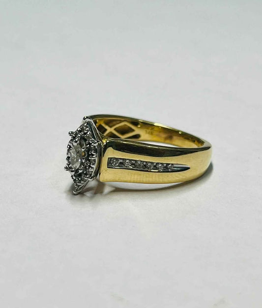 Oro anillo 14k 4.3g