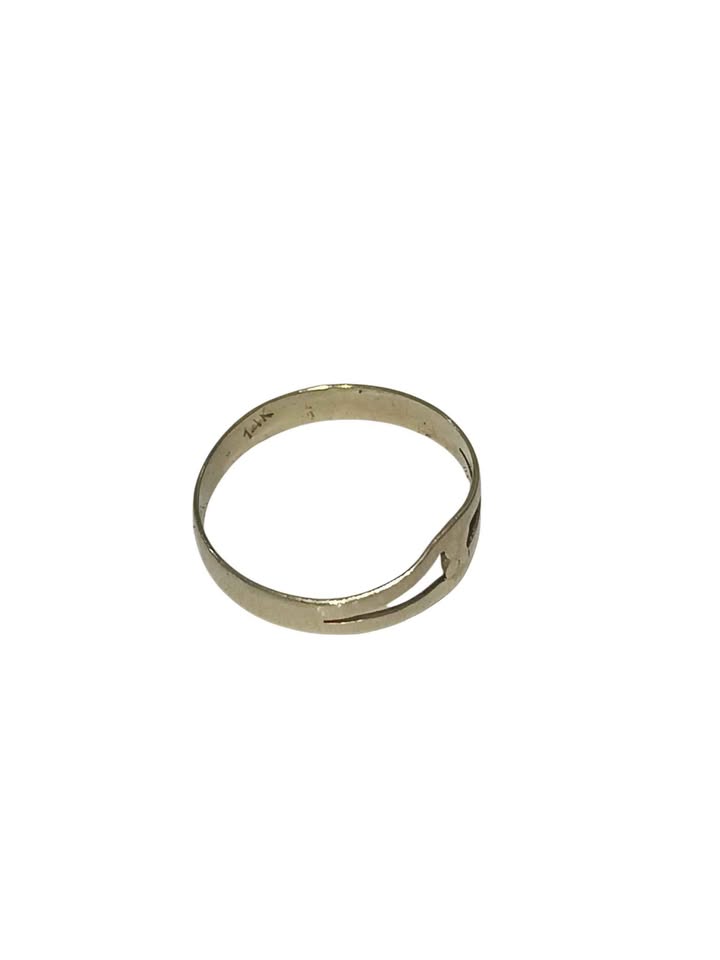 Oro Anillo 14K 0.9g